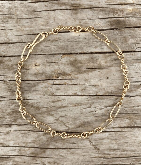Chains - Armbånd 8kt. Guld